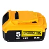 20V 5.0Ah Batteri til DEWALT DCB200,DCB203,DCB204,DCB205,DCB206,DCB209 - Bilde 2
