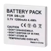 kamerabatteri til SANYO VPC-E1,VPC-E2,VPC-E6,VPC-E7,VPC-S7 - Bilde 2