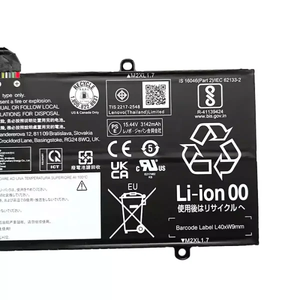 Originalt batteri til PC LENOVO L21C4PE3 L21M4PE4 - Bilde 4
