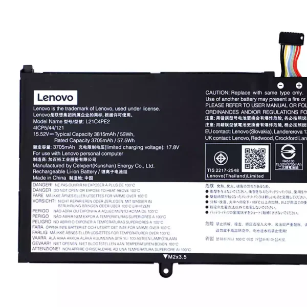 Originalt batteri til PC Lenovo L21C4PE2 L21M4PE2 L21D4PE1 - Bilde 2