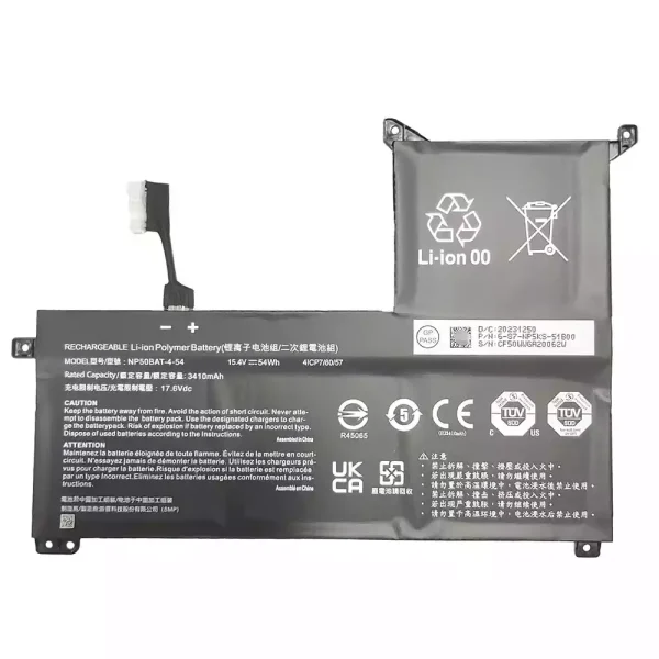 Originalt batteri til PC NP50BAT-4-54