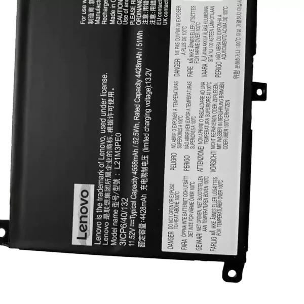 Originalt batteri til PC LENOVO L21M3PE0 L21C3PE0 L21L3PE0 L21B3PE0 - Bilde 2