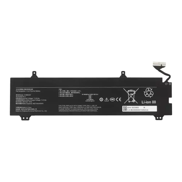 Originalt batteri til PC G16B03W,Redmi G Pro 2022/Redmi G Pro 2024