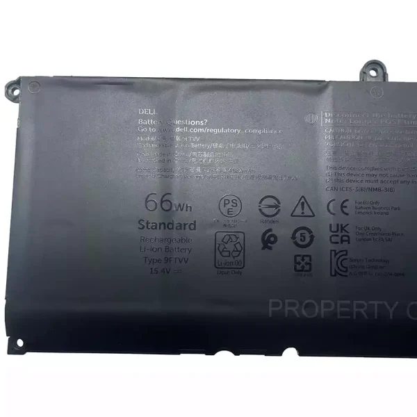 Originalt batteri til PC DELL 9FTVV - Bilde 3