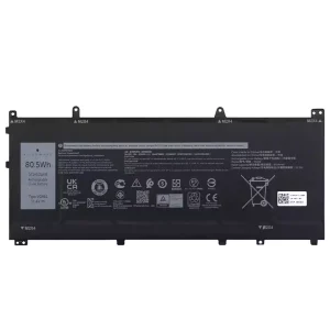 Originalt batteri til PC DELL VG661 V4N84,DELL Alienware x14 R1 R2