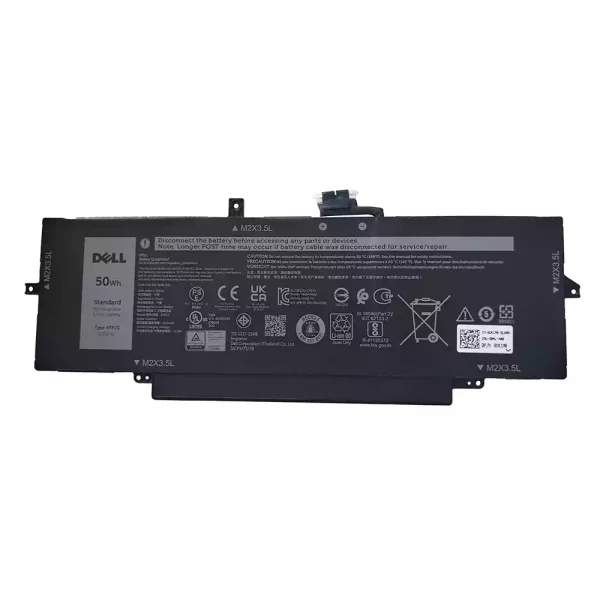 Originalt batteri til PC DELL 47XV3 5Y3T9