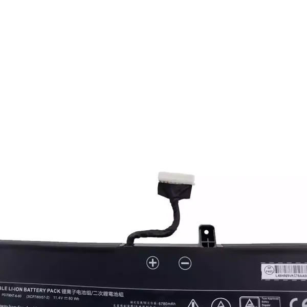 Originalt batteri til PC PD70BAT-6 PD70BAT-6-80 - Bilde 3