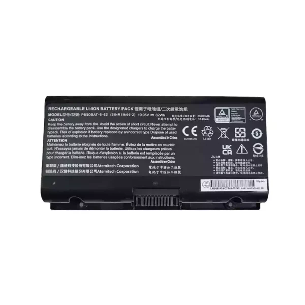 Originalt batteri til PC PB50BAT-6-62