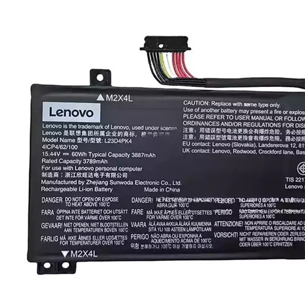 Originalt batteri til PC LENOVO L23C4PK4 L23M4PK4 L23D4PK4 - Bilde 3