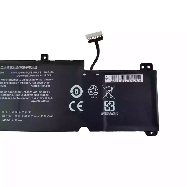 Originalt batteri til PC NV40BAT-4-73 6-87-NV4RS-74M00 - Bilde 3