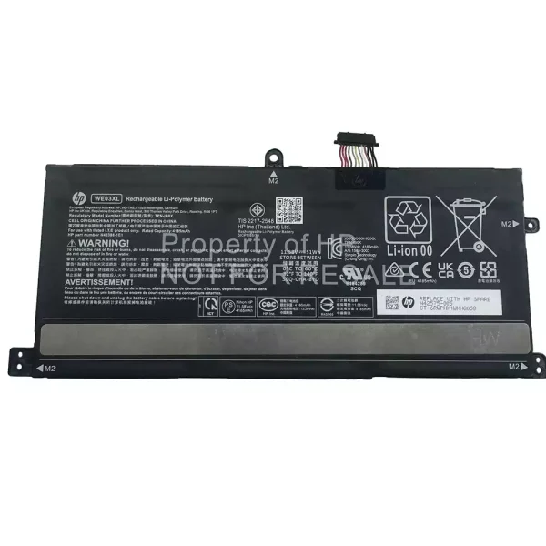 Originalt batteri til PC HP WE03XL TPN-IB0X N42575-005 N42388-1E1