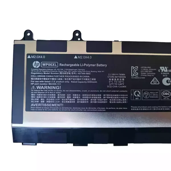 Originalt batteri til PC HP WP06XL - Bilde 3