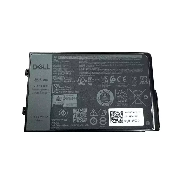 Originalt batteri til PC DELL 6WVHD VDDJY