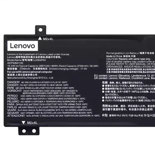 Originalt batteri til PC LENOVO L22B4PA0 L22M4PA0 L22D4PA0 L22X4PA0 - Bilde 3