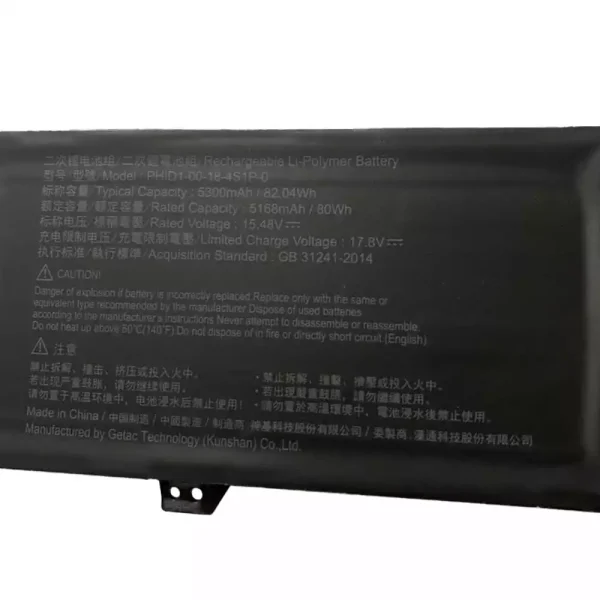 Originalt batteri til PC PHID1-00-18-4S1P-0,MECHREVO Vision 16 Pro - Bilde 2