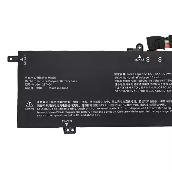 Originalt batteri til PC 2874C4 - Bilde 3
