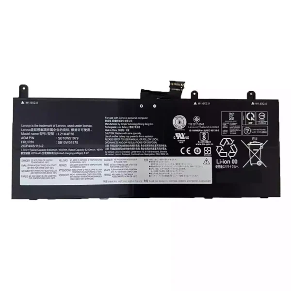 Originalt batteri til PC LENOVO L21M4P76 L21D4P76