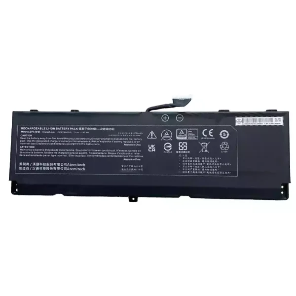 Originalt batteri til PC PD50BAT-6-80
