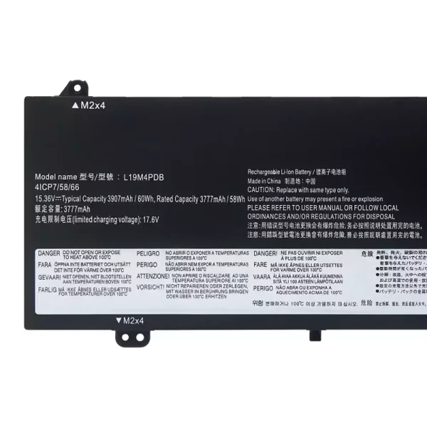 Originalt batteri til PC LENOVO L20M4PDB L20C4PDB - Bilde 3