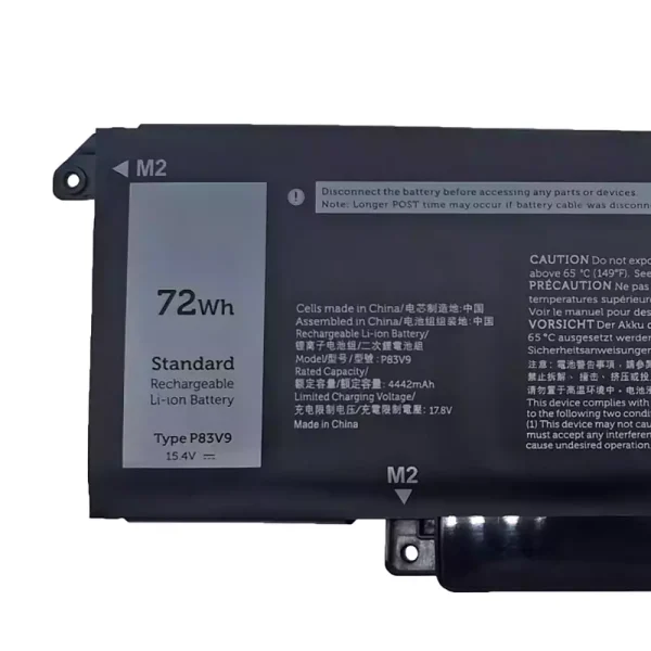 Originalt batteri til PC DELL P83V9 - Bilde 3