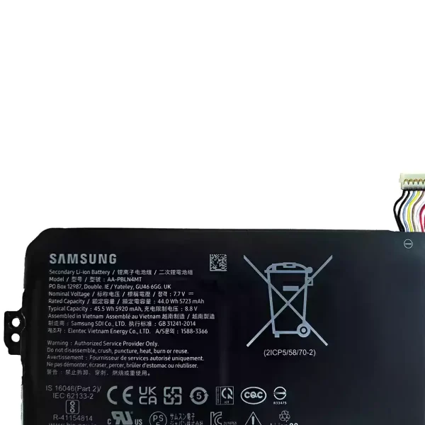 Originalt batteri til PC Samsung AA-PBLN4MT AA-PBQN4TR - Bilde 3