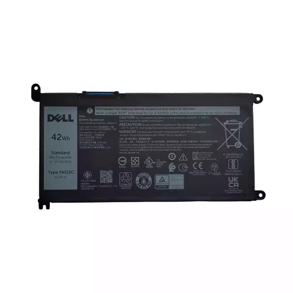 Originalt batteri til PC DELL YKG3C
