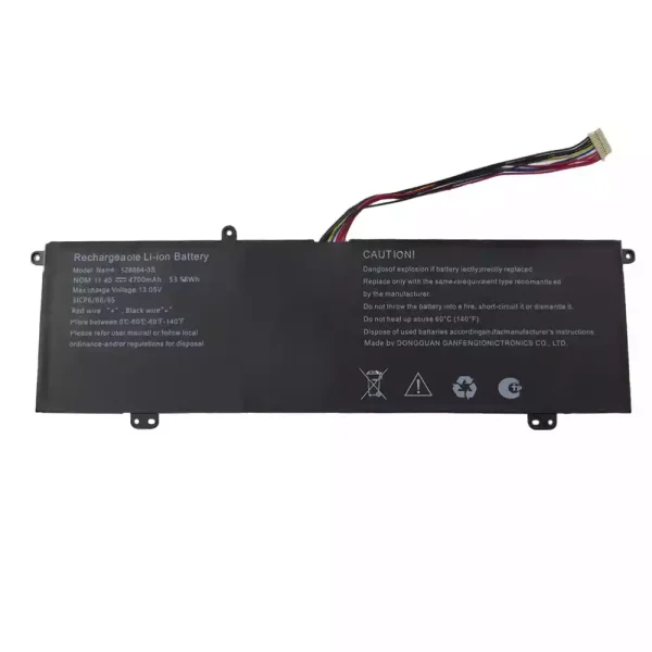 Originalt batteri til PC 528864-3S