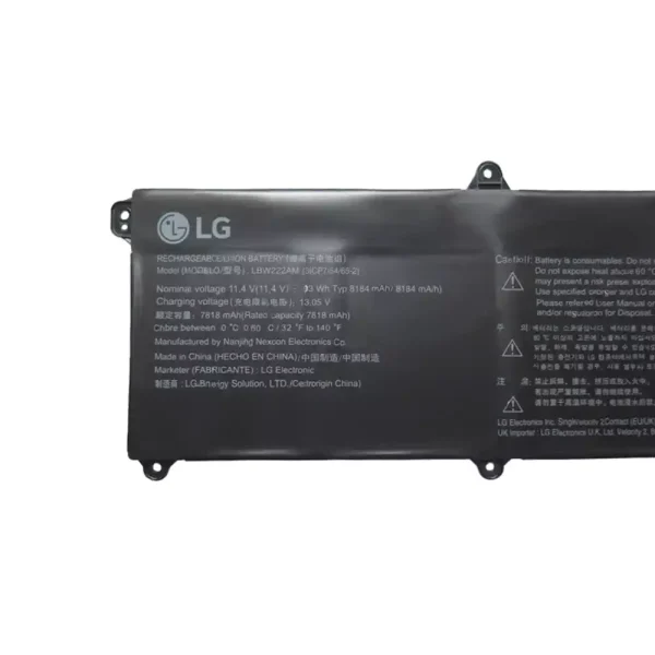Originalt batteri til PC LG LBW222AM - Bilde 3