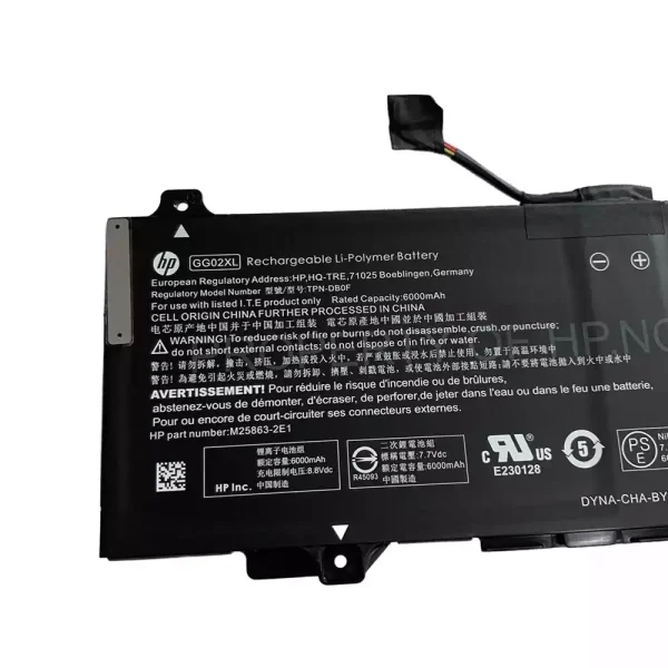 Originalt batteri til PC HP GG02XL - Bilde 3