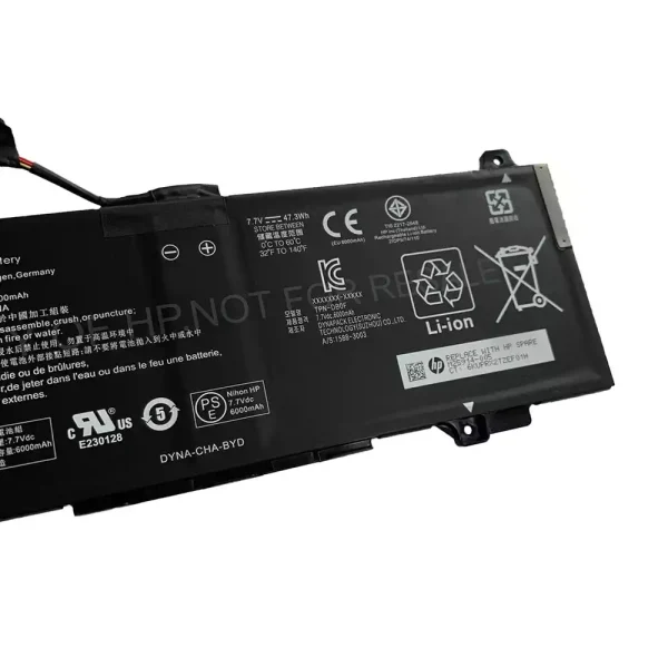 Originalt batteri til PC HP GG02XL - Bilde 4