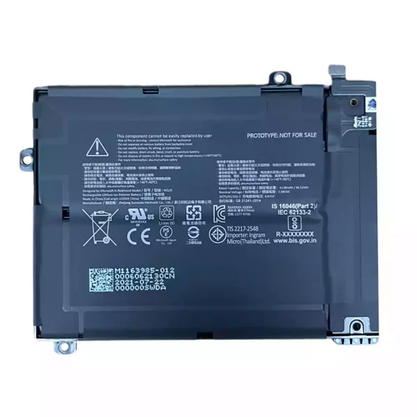 Originalt batteri til PC Microsoft Surface Pro 9 2038 1996 1997 2032 DYNM04 - Bilde 3