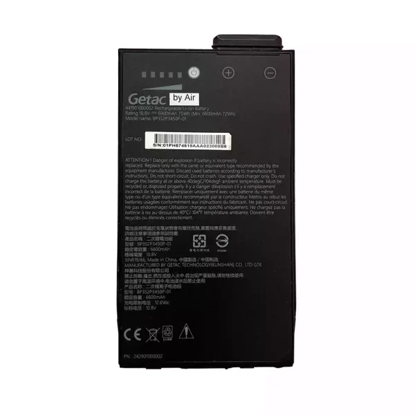 Originalt batteri til PC Getac BP3S2P3450P-01 441901000002