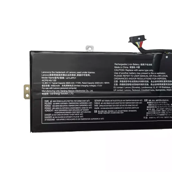Originalt batteri til PC Lenovo L21M4PC4 L21L4PC1 - Bilde 3
