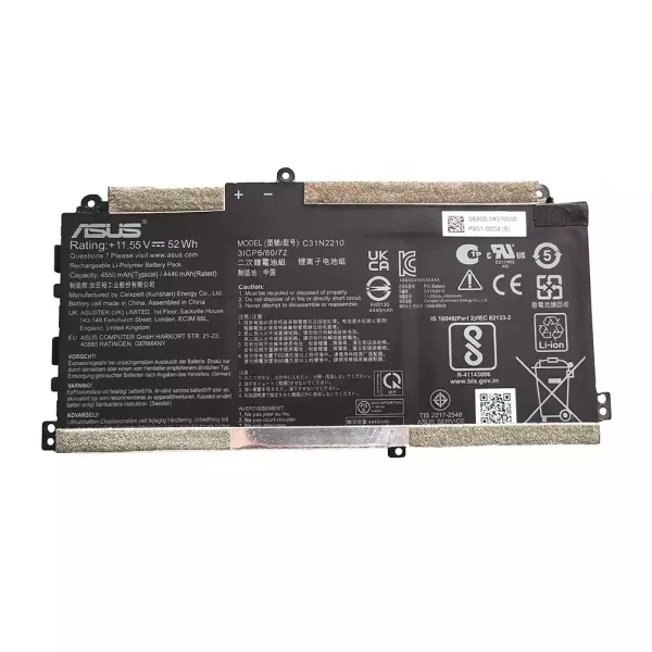 Originalt batteri til PC ASUS C31N2210