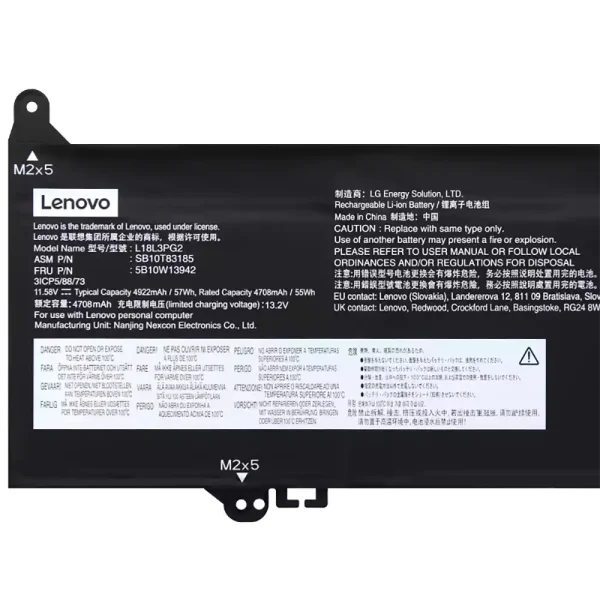 Originalt batteri til PC LENOVO L18D3PG2 L18C3PG2 - Bilde 3