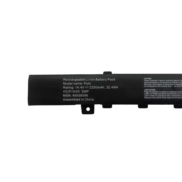 Originalt batteri til PC SMP Polo 40058596 - Bilde 2