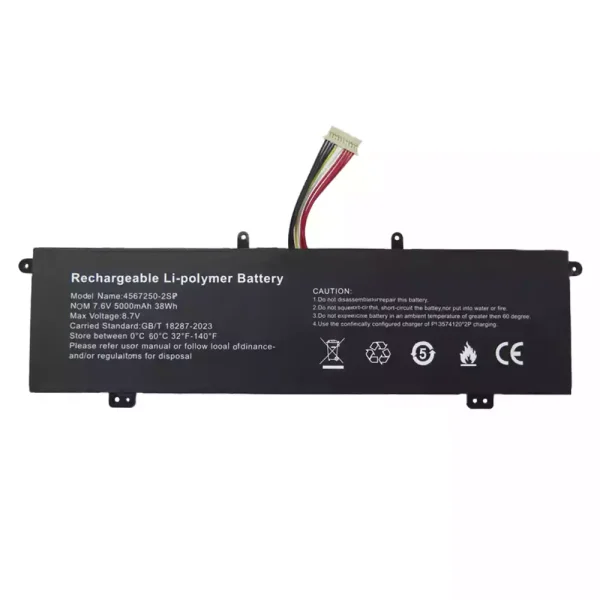 Originalt batteri til PC 4567250-2SP