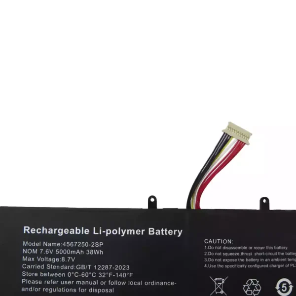 Originalt batteri til PC 4567250-2SP - Bilde 2