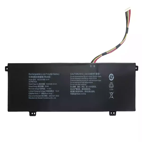 Originalt batteri til PC AEC597988-3S1P