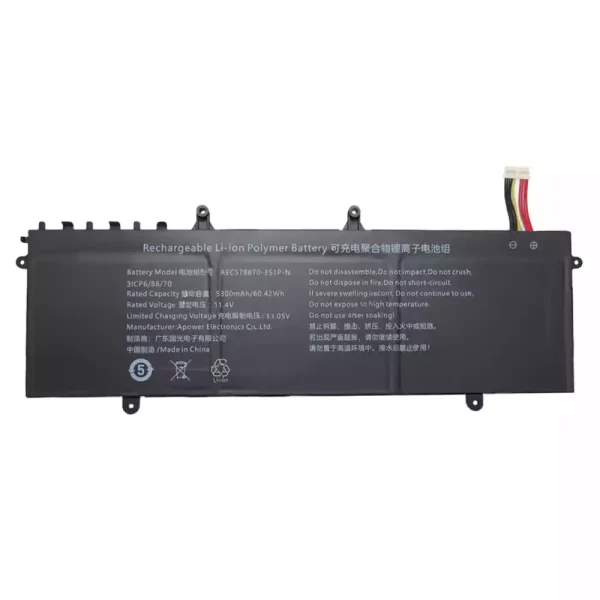 Originalt batteri til PC AEC578870-3S1P AEC578870-3S1P-N