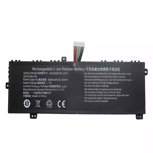 Originalt batteri til PC AEC6660102-2S1P - Bilde 3