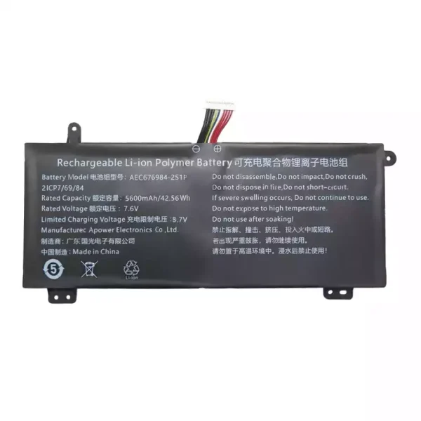 Originalt batteri til PC AEC676984-2S1P