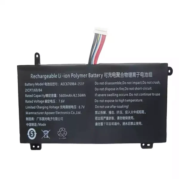 Originalt batteri til PC AEC676984-2S1P - Bilde 3