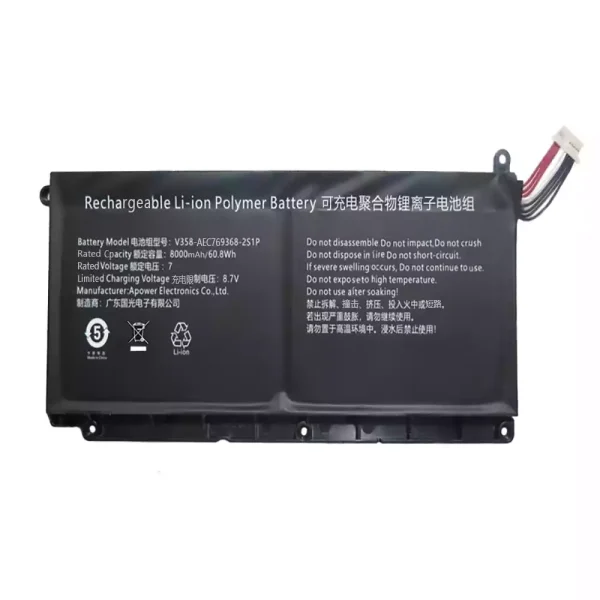 Originalt batteri til PC AEC769368-2S1P V358-AEC769368-2S1P