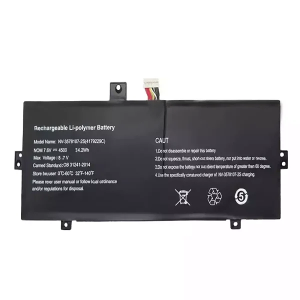 Originalt batteri til PC NV-3578107-2S 4179229C