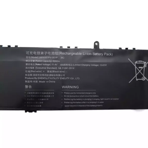 Originalt batteri til PC U658557PV-3S1P - Bilde 3