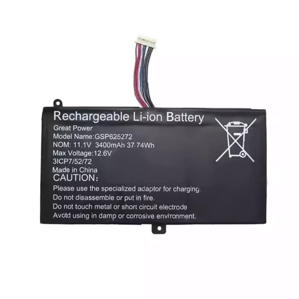 Originalt batteri til PC GSP625272