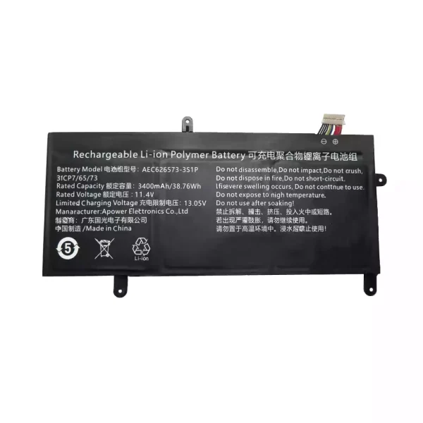 Originalt batteri til PC AEC626573-3S1P