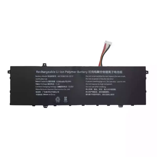 Originalt batteri til PC AEC5080100-3S1P