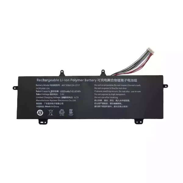 Originalt batteri til PC AEC5064124-2S1P - Bilde 3